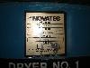  NOVATEC MPC-300 Dryer, 1998 yr, 1500 lb capacity hopper.